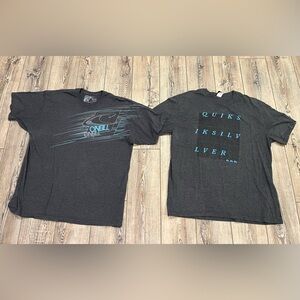 Lot of 2 Men's Graphic T-Shirts - O'Neill & Quiksilver - Size XXL